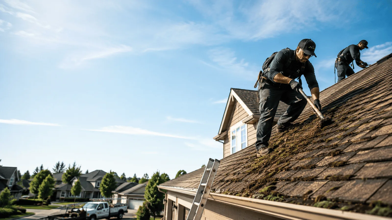 Roof Moss Removal in Gilbertville, IA near me